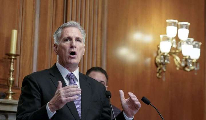 McCarthy confident speakership intact as temporary spending measure fails