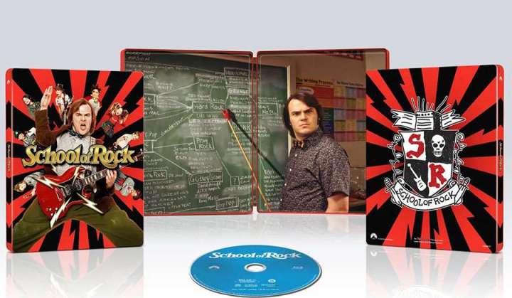 ‘School of Rock: 20th Anniversary Limited Edition Steelbook’ 4K ultra HD movie review