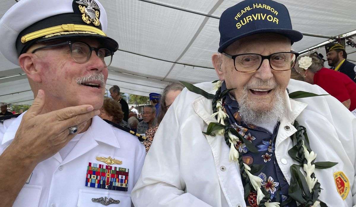 Centenarian survivors of Pearl Harbor attack are returning to honor those who perished 82 years ago