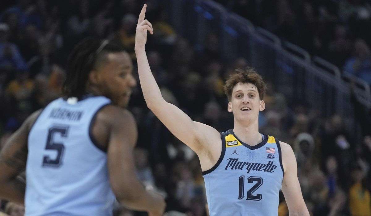 David Joplin scores 20 as No. 6 Marquette rolls to 81-51 victory over Georgetown
