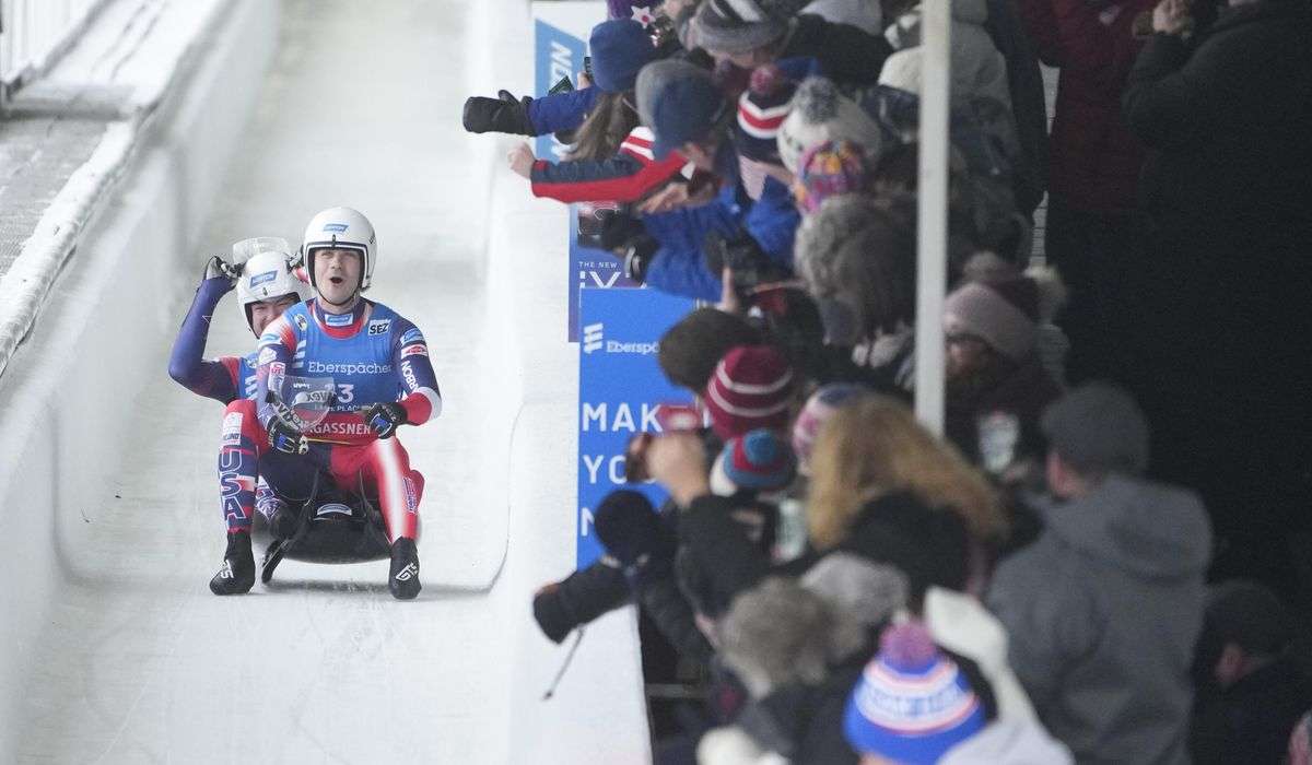 DiGregorio and Hollander give USA Luge its first World Cup doubles win in 18 years