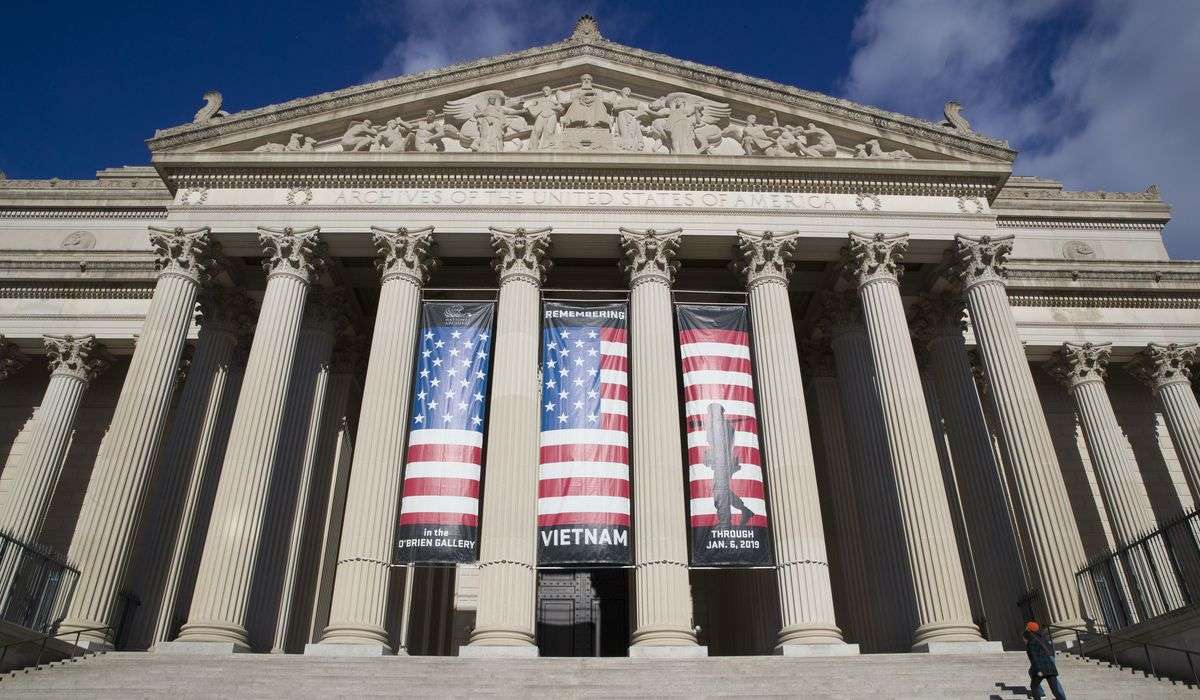 National Archives agrees to pay $10,000 to pro-lifers told to remove anti-abortion swag