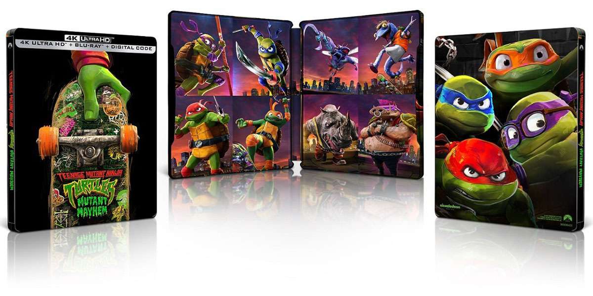 ‘Teenage Mutant Ninja Turtles: Mutant Mayhem: Steelbook Edition’ 4K Ultra HD movie review