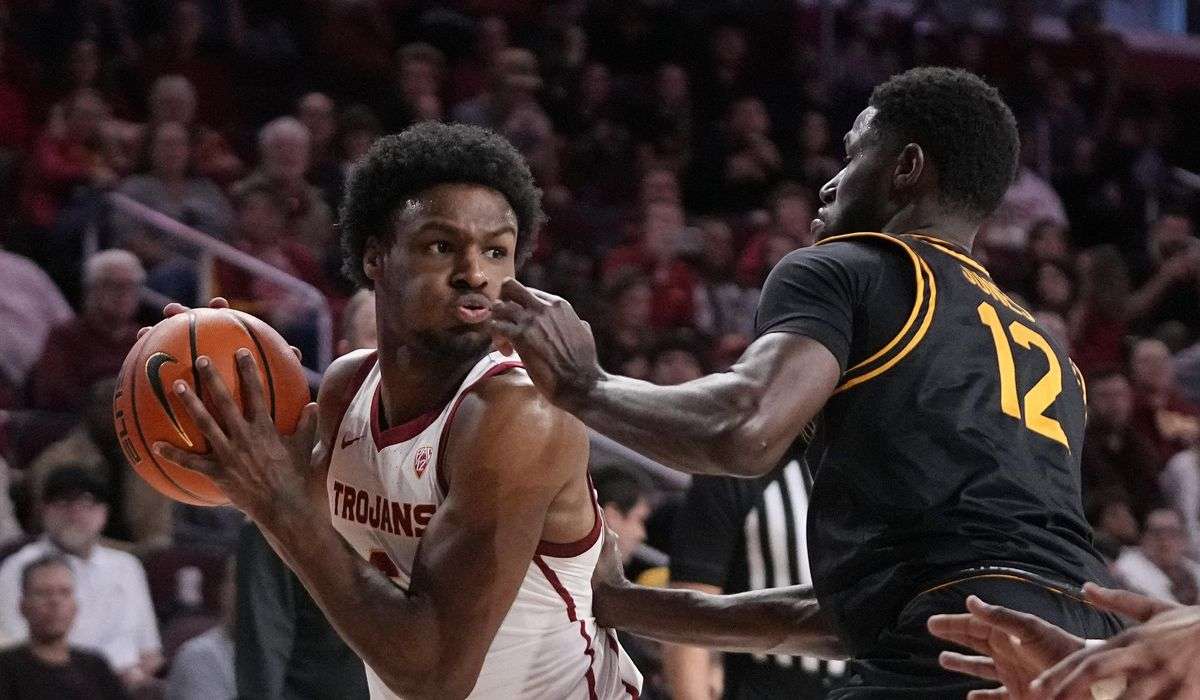 ‘Thankful’ Bronny James makes college debut in loss for USC nearly 5 months after cardiac arrest