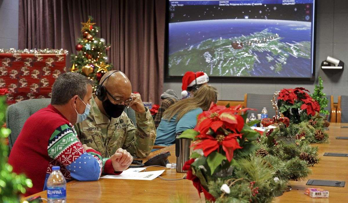 WATCH: New tech keeping a close eye on Santa’s Christmas Eve travel
