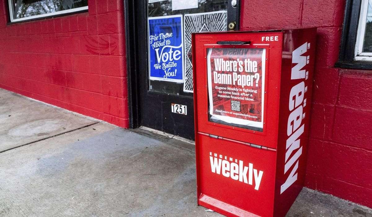 Embezzlement of Oregon weekly newspaper’s funds forces it to lay off entire staff and halt print